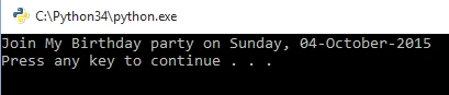 Date and Time in Python