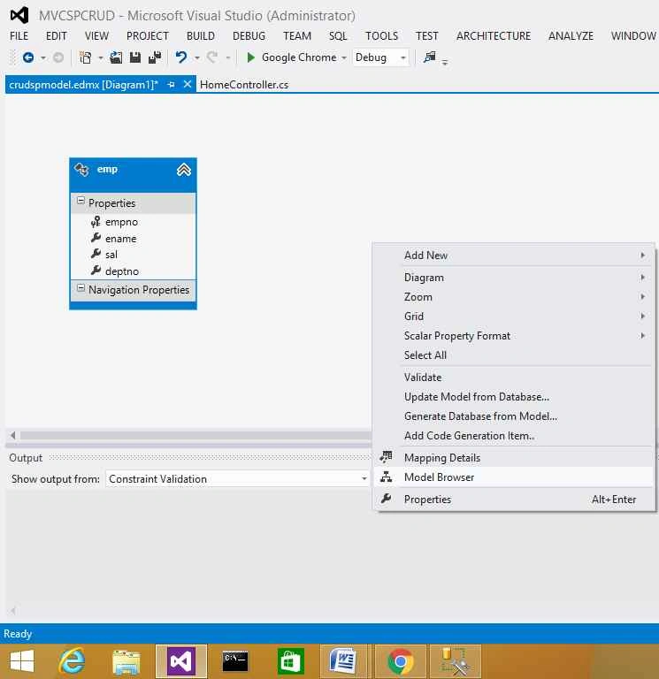 Model browser