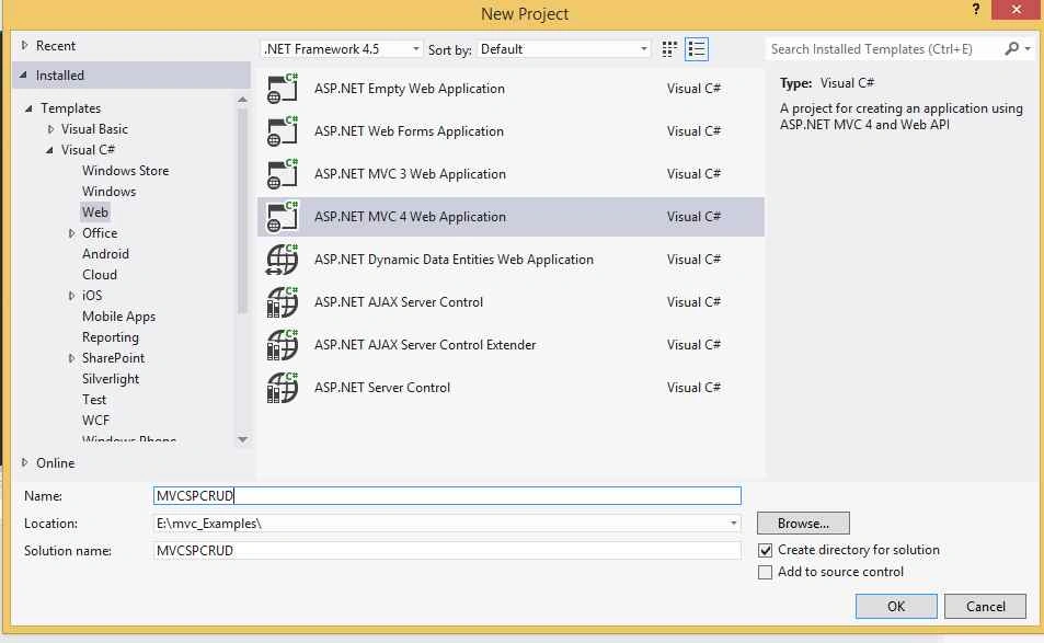 MVC Application