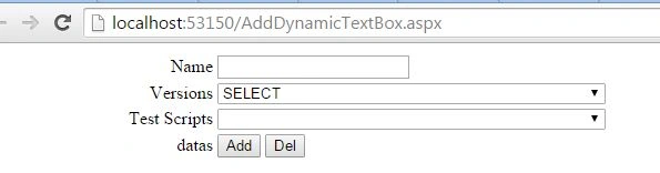 Before creating textbox