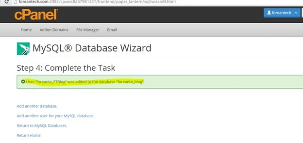 Complete task