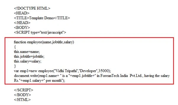 JavaScript Object2