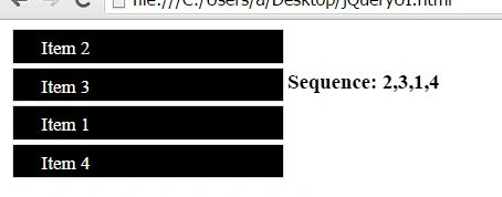 sort using cursor