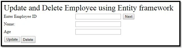 Upload and Delete table