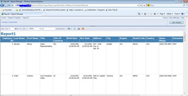 Deploy SSRS Report