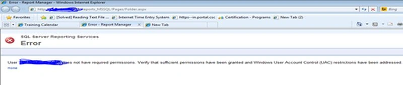 Configure SSRS