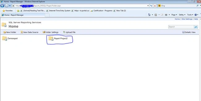 Deploy SSRS Report