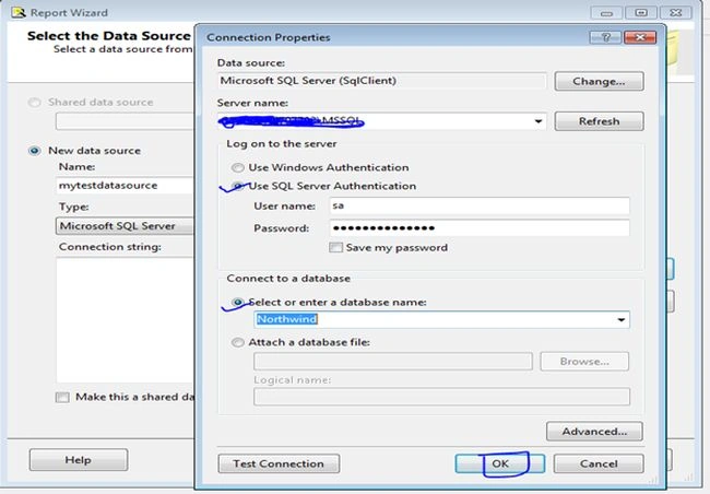 Create SSRS Report
