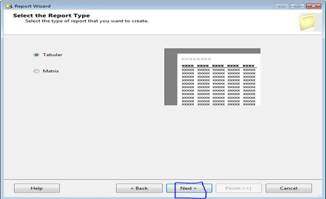 Create SSRS Report
