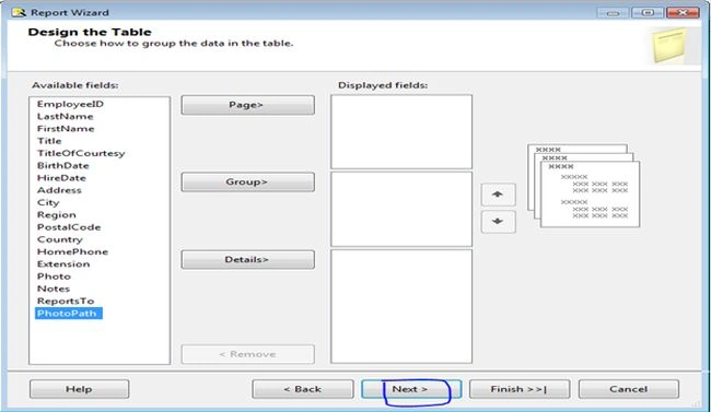 Create SSRS Report