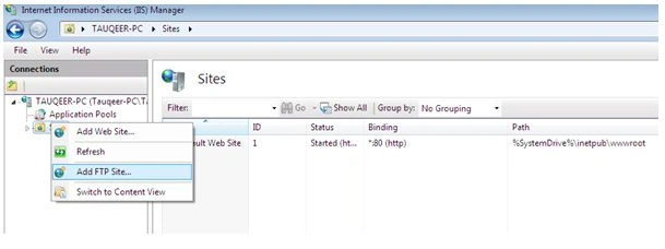 IIS Manager