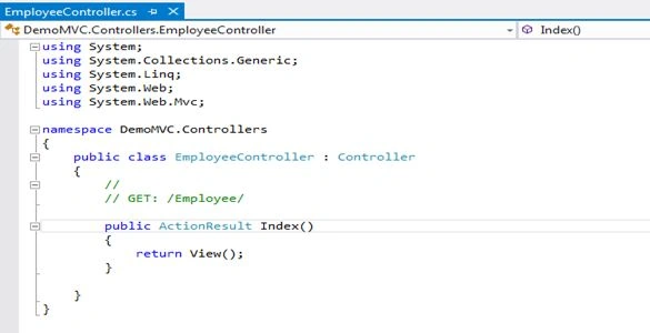 Create Controller