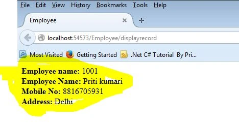 Run application