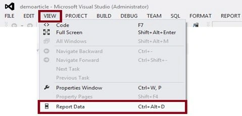 create data source in SSRS report
