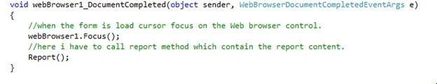 Web browser document