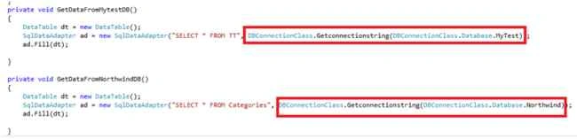 GetConnectionstring 