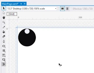 black circle