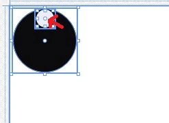 black circle