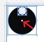 black circle