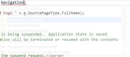 intellisense