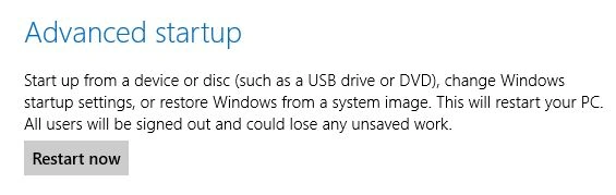 Advanced Startup