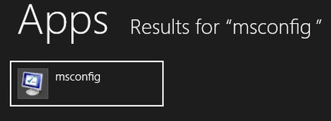 msconfig
