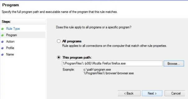 This program path