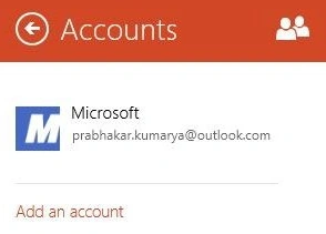 Add an account