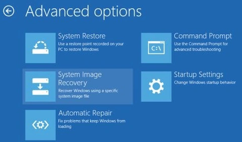 Advanced options