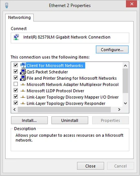 Microsoft network