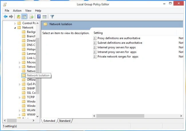 Network-Isolation