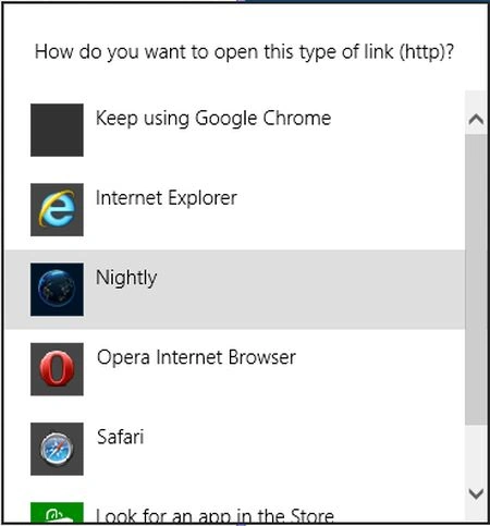 Mozilla Firefox Nightly