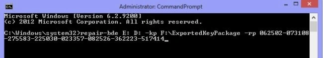 Recovery password