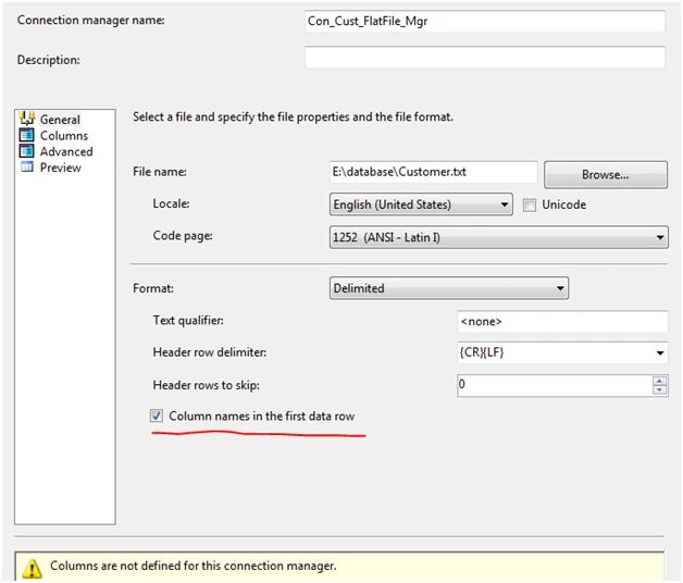 Select the check box
