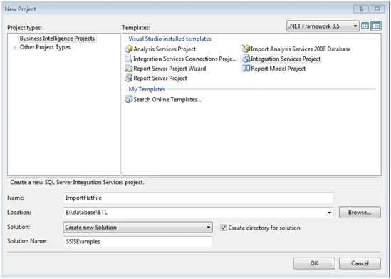 SSIS project