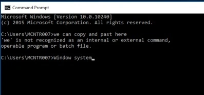 Command Prompt