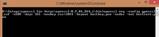 open CMD