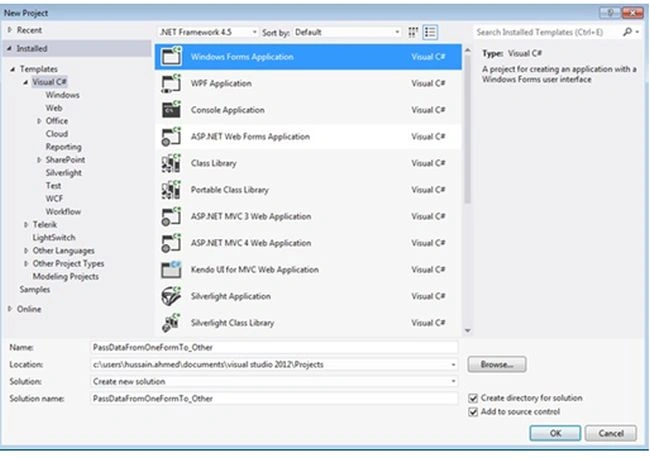 window form application