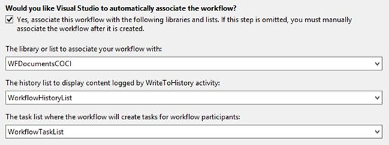 history list and task list
