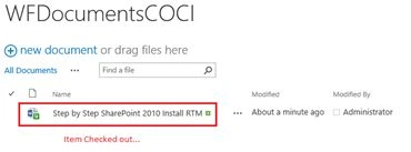 start the workflow