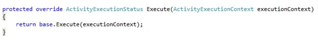 Execute method