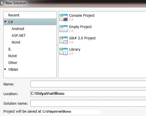 choosing Csharp