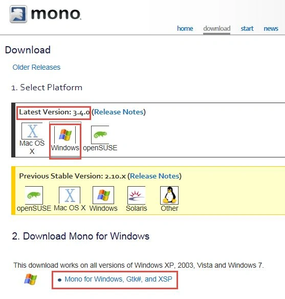 download Mono