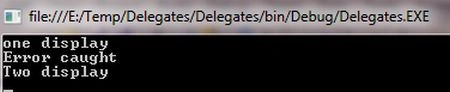 Multicast Delegate