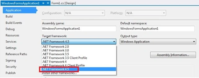 Dot NET framework