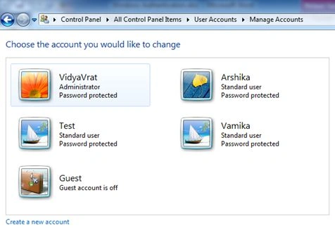 New User Creation