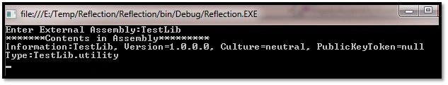 Reflection in C#