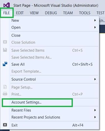 Account Settings