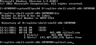 sqlite