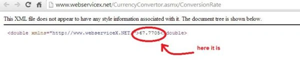 Current Curency Rate